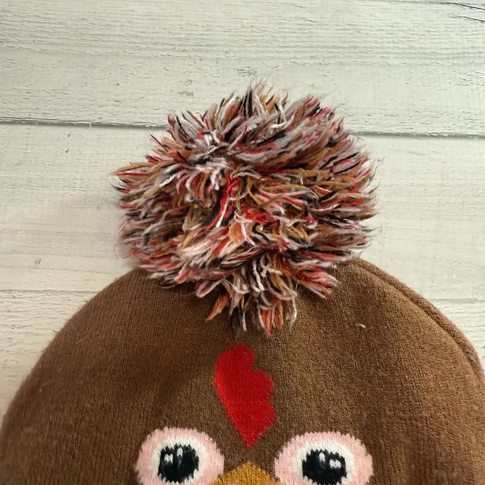 Kids turkey knit winter hat‎
